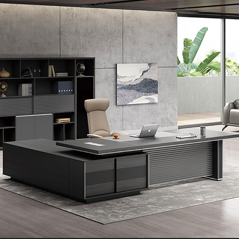 Modle DBT004 Dio Light Luxury Simple Modern Office Single Manager Desk Executiveโต๊ะคอมพิวเตอร์,สูง-สิ้นสุดโต๊ะผู้บริหารสำนักงาน